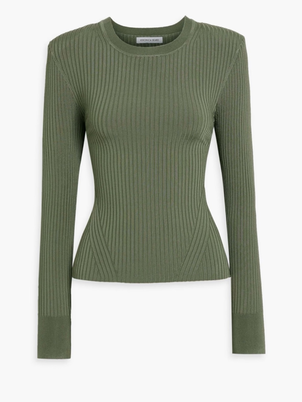 Veronica Beard Acara ribbed-knit top